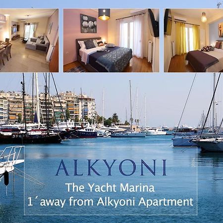 Melma Properties- Alkyoni Apartment By The Sea In Piraeus Bagian luar foto